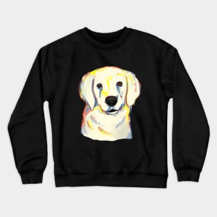 Golden Retriever Color- Art Watercolor Gift Crewneck Sweatshirt